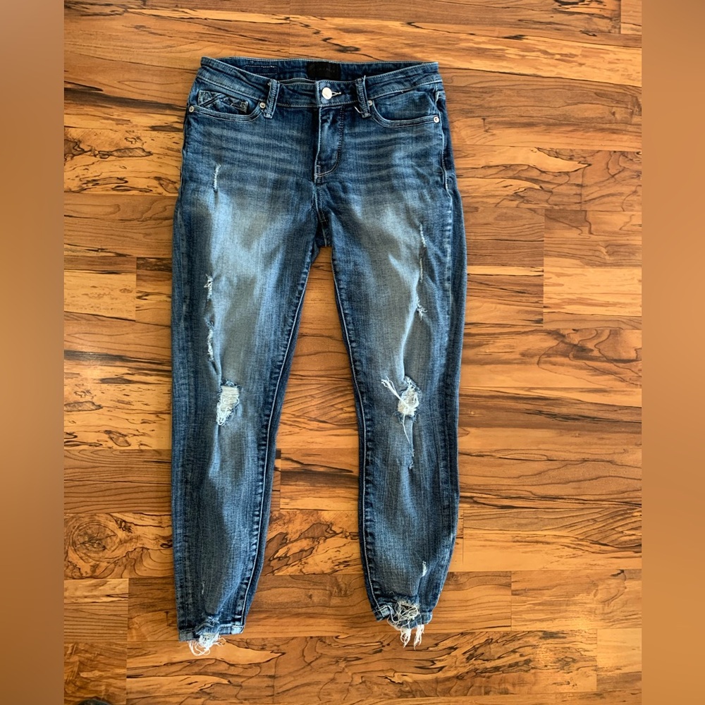 Buckle Black Fit No.53 Ankle Skinny Jeans sz 27